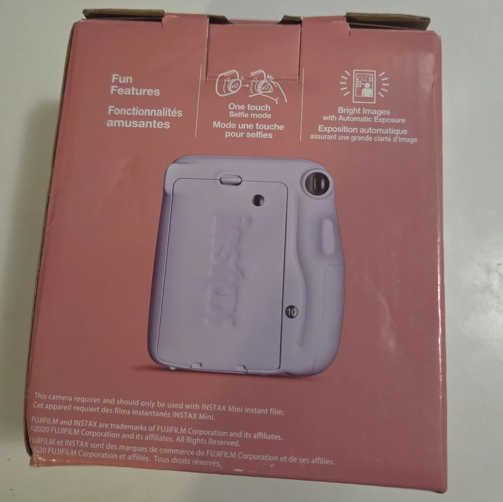 Fujifilm Instax Mini 11 Lilac Purple Instant Camera